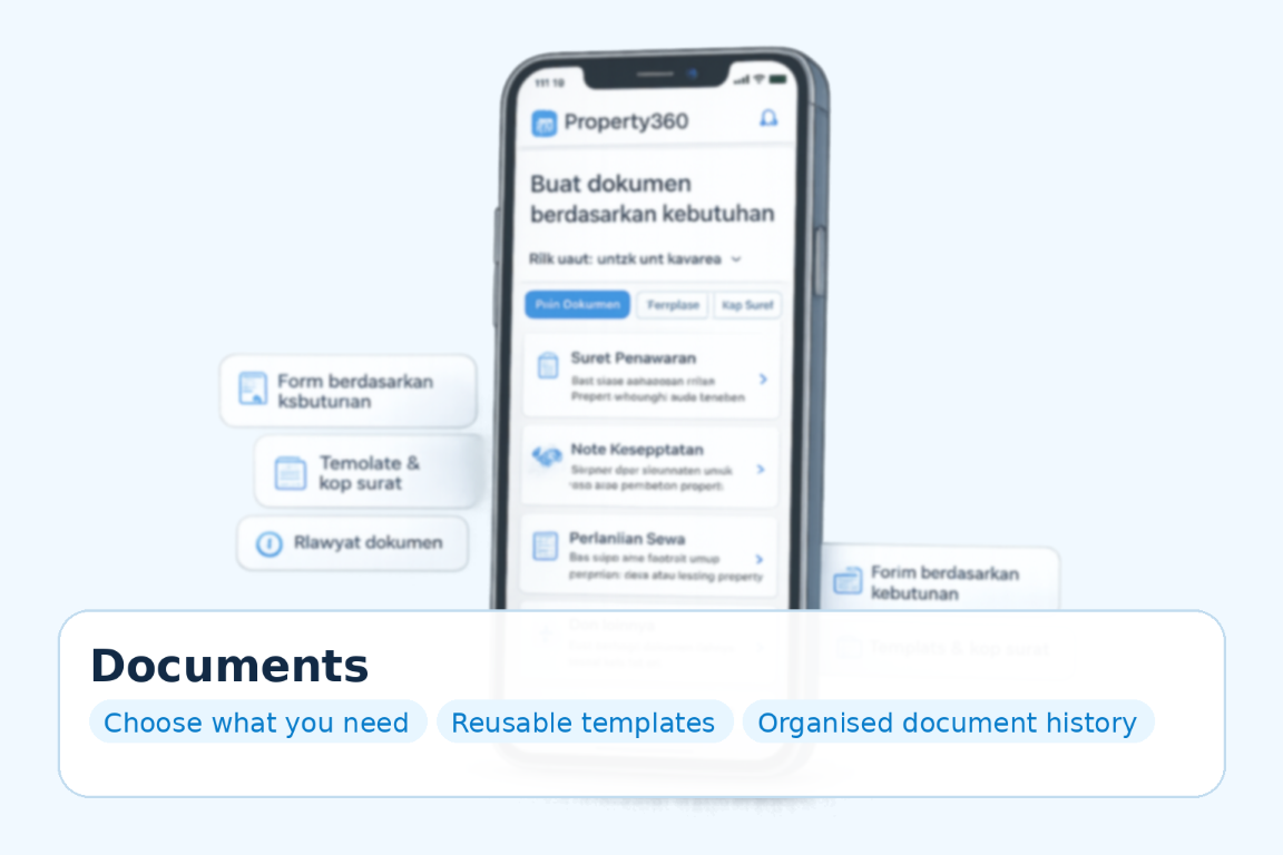 Create the document you need without navigating a maze of menus.