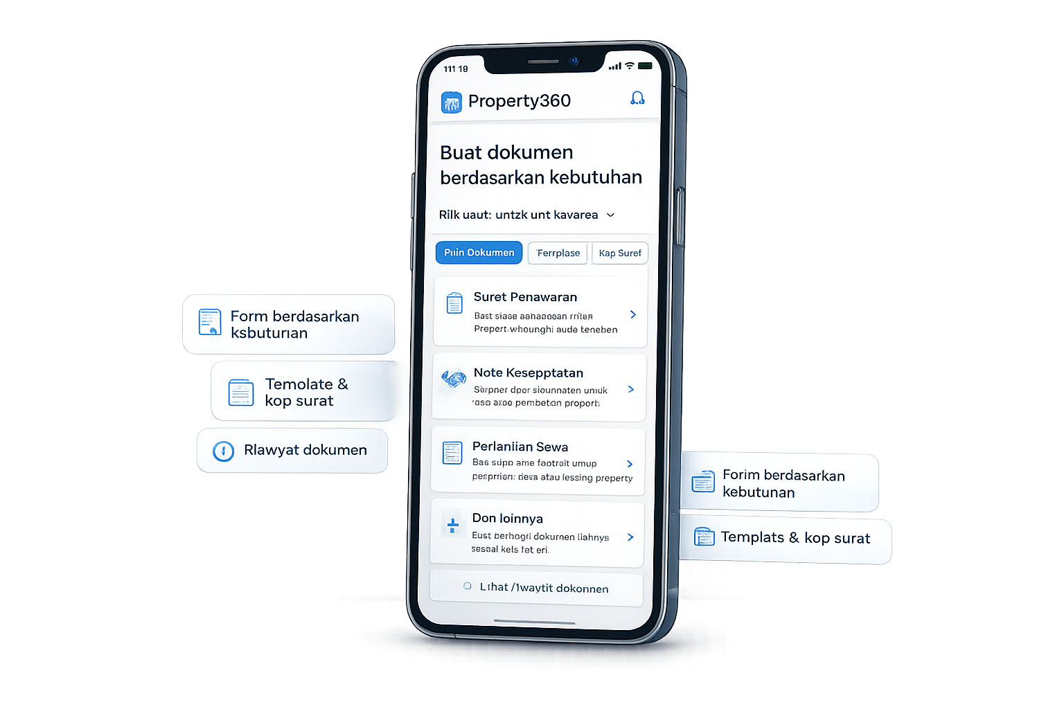 Buat dokumen tanpa tersesat di banyak menu.