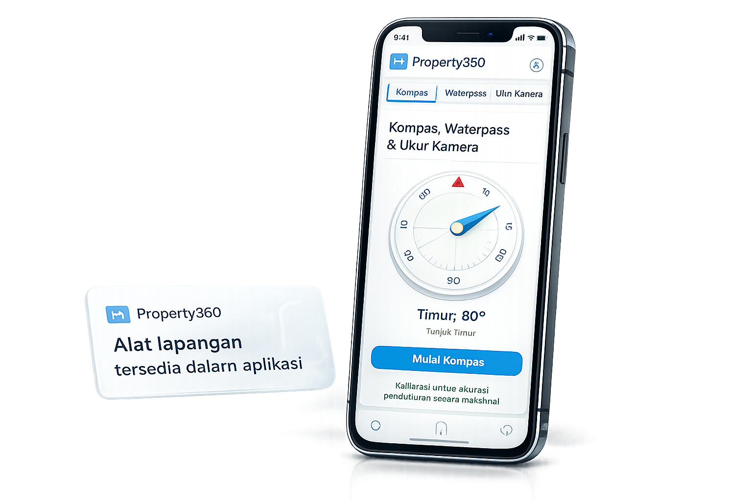 Bawa alat kerja lapangan dalam aplikasi yang sama.